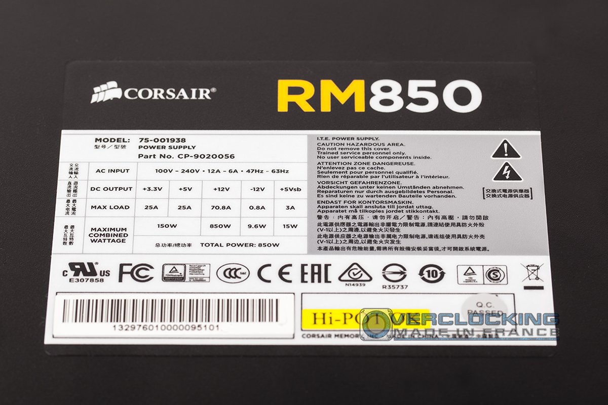 Corsair RM850W 10