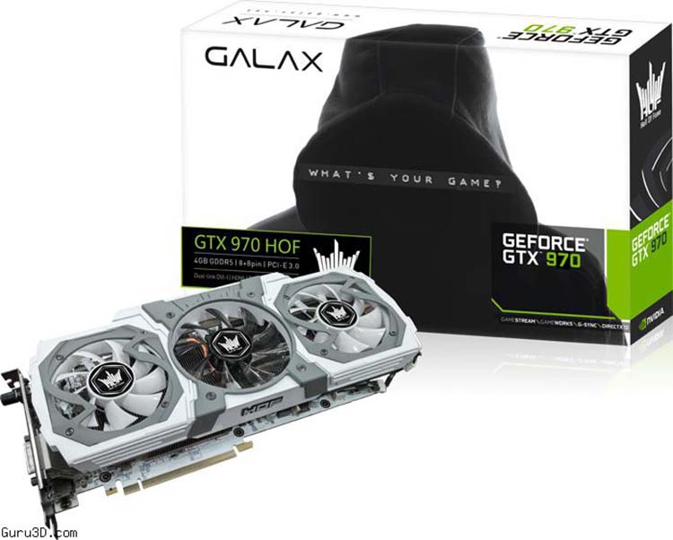 Galax GTX 970 HOF box