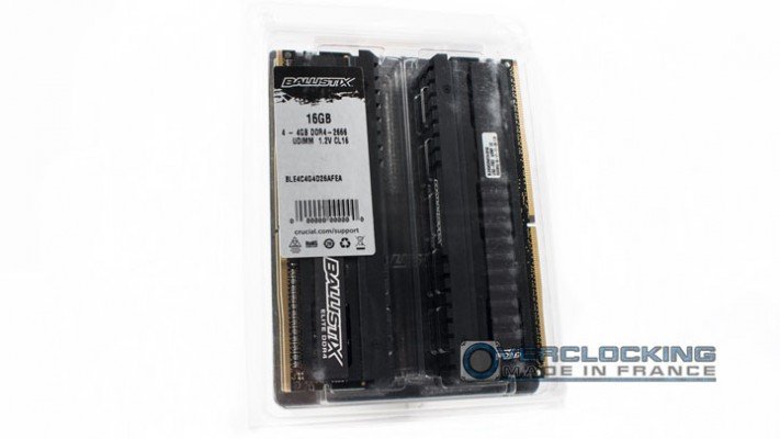 DDR4 Crucial ballistix elite 2666 cas16 1