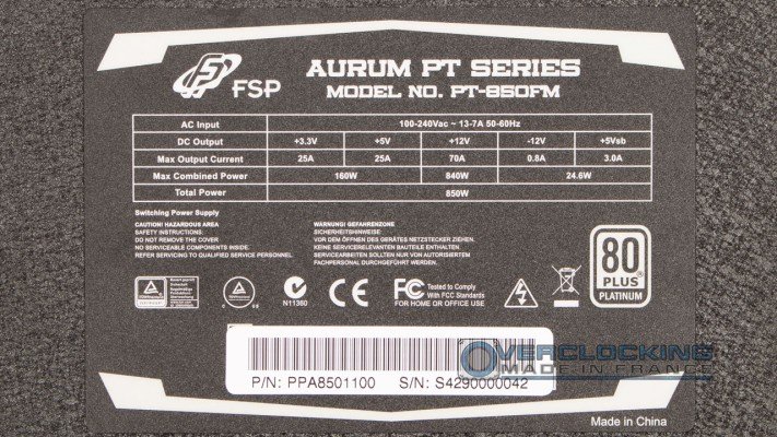 FSP Aurum PT 850 10
