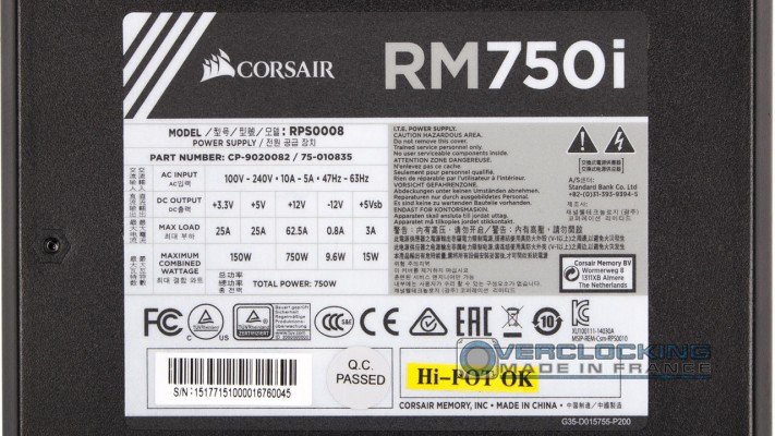 Corsair RM750I 5