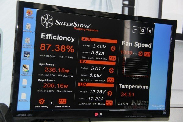 SilverStone ZEUS 1200w platinum monitoring soft