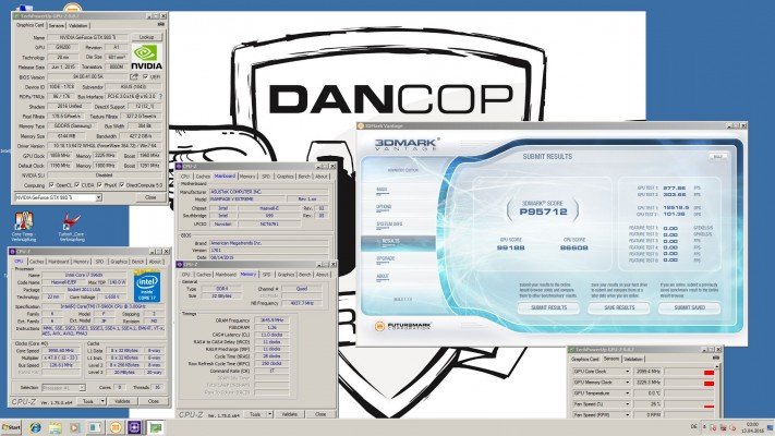 Dancop 3DMark Vantage 95712 Marks