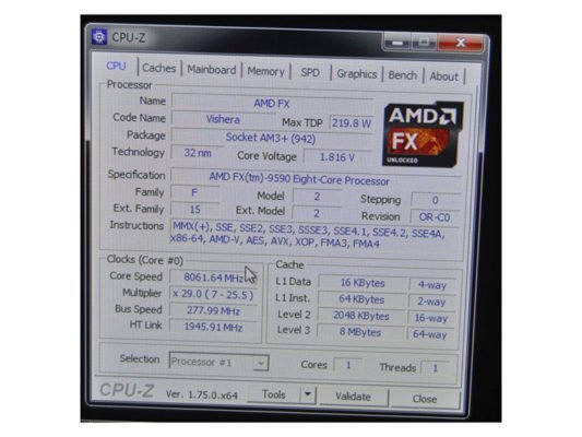 FX 9590 +8 GHz