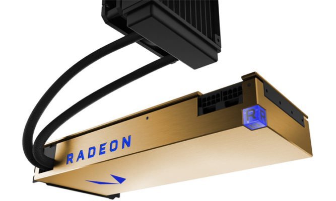 AMD RADEON Pro Vega Frontier Edition watercooled