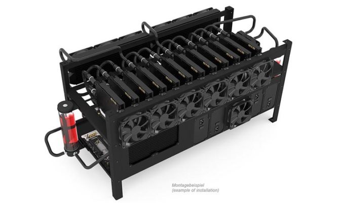 Alphacool Mining Rig 12 Open Frame