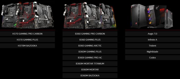 MSI Game Without Compromise produits éligibles