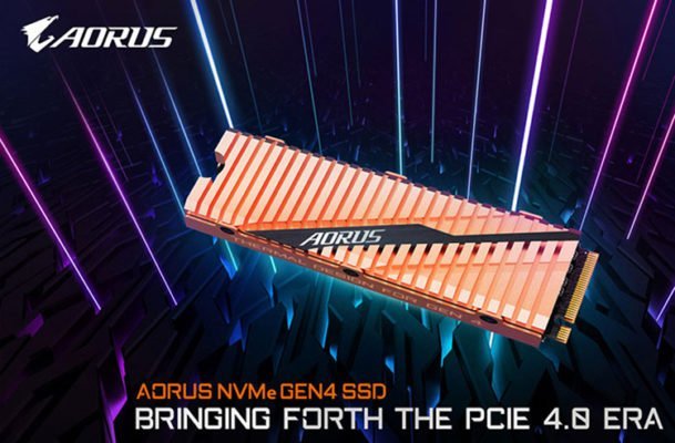SSD Aorus M.2 NVMe PCIe 4.0