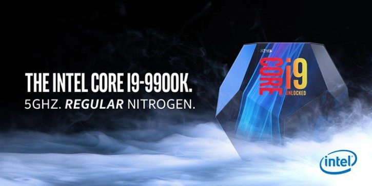 Intel 9900K 5.00 GHz regular Nitrogen - Intel se moque de la pub des Ryzen Pro à 5.00 GHz