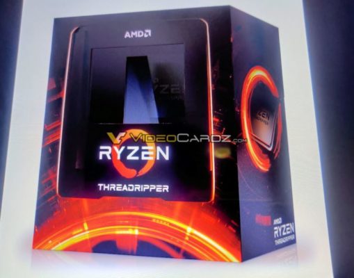 AMD Threadripper 3000 packaging