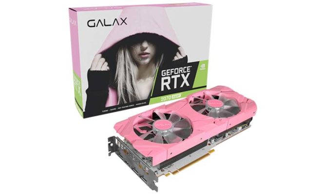 Galax RTX 2070 Super EX Pink Edition