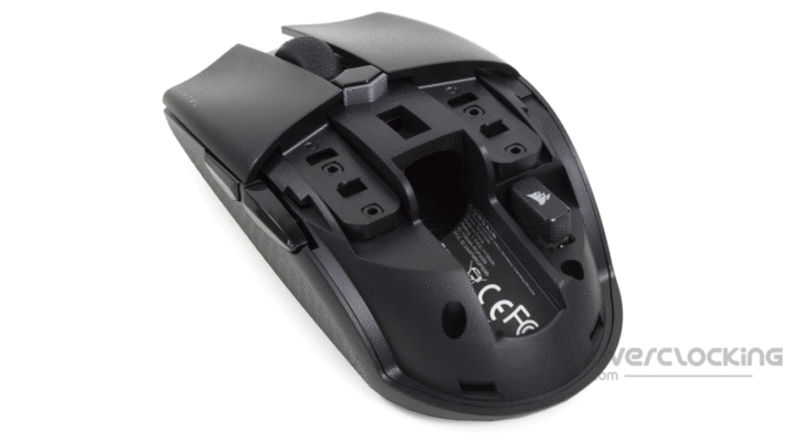Corsair Katar Pro Wireless - Intérieur de la souris