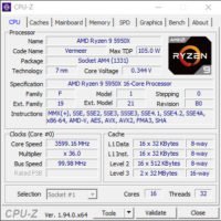 CPU-Z Ryzen 5950X