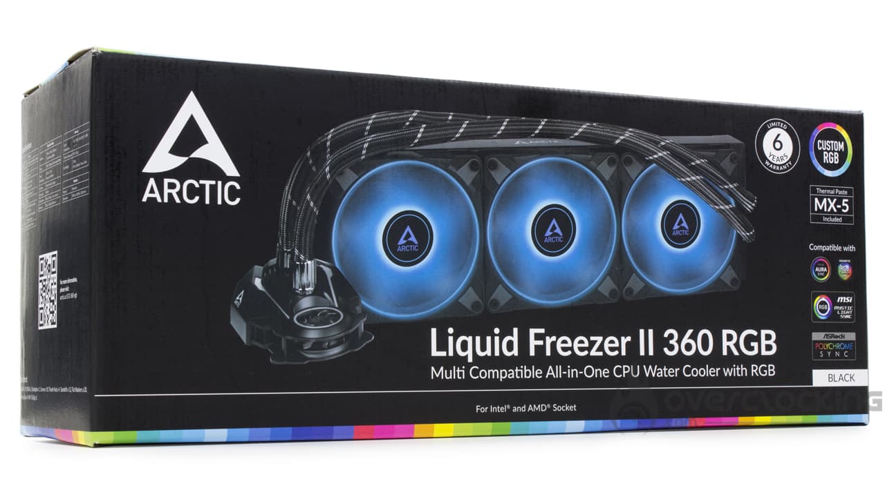 Arctic Liquid Freezer II 360 RGB boîte